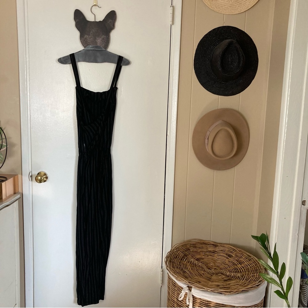 RVCA pinstripe jumpsuit - Picture 3 of 7